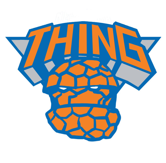 New York Knicks Thing logo fabric transfer